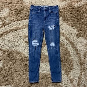American Eagle ripped jeans